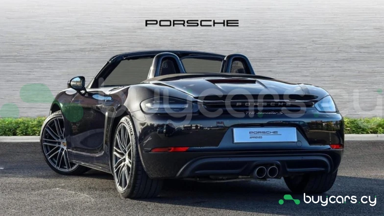 Porsche 718 Boxster Black