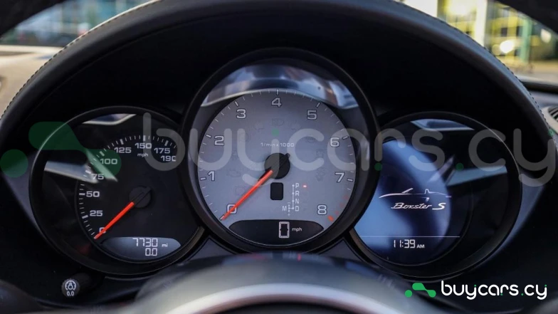 Porsche 718 Boxster Black