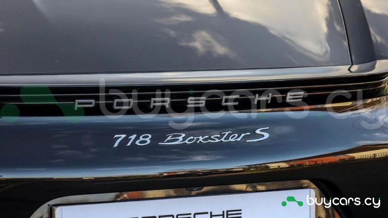 Porsche 718 Boxster Black
