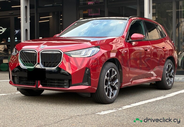 BMW X3 Красный