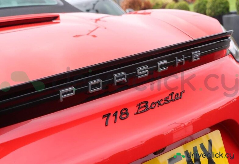 Porsche Boxster Red