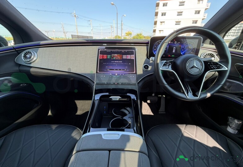 Mercedes EQS SUV Серый