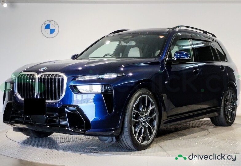 BMW X7 Blue