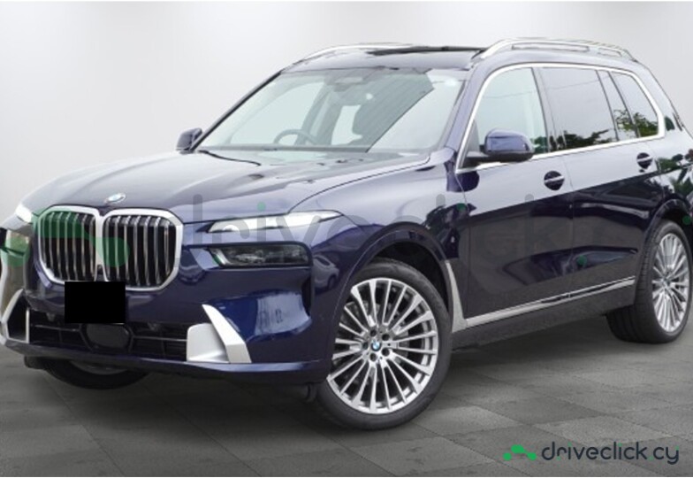 BMW X7 Blue