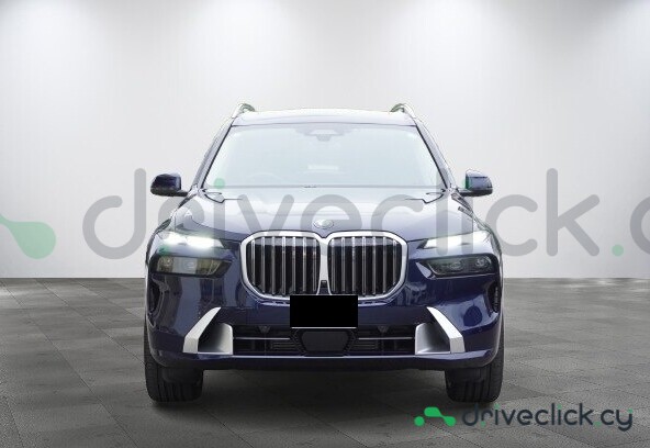 BMW X7 Blue