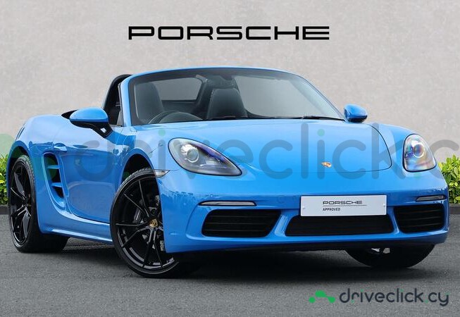Porsche Boxster Blue