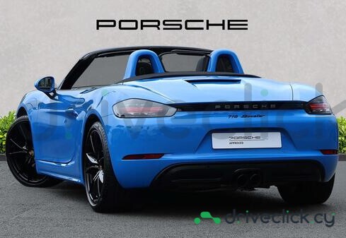 Porsche Boxster Blue