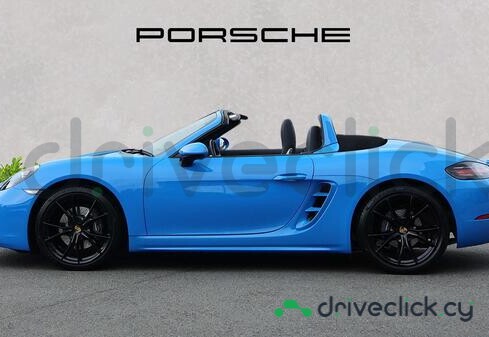 Porsche Boxster Blue