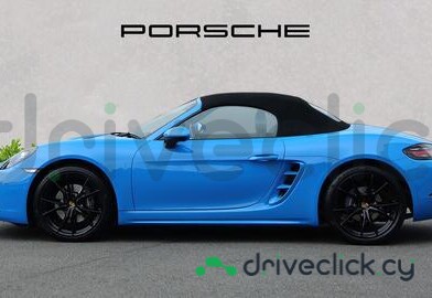 Porsche Boxster Blue