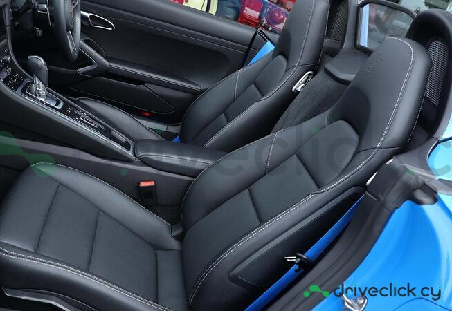 Porsche Boxster Blue