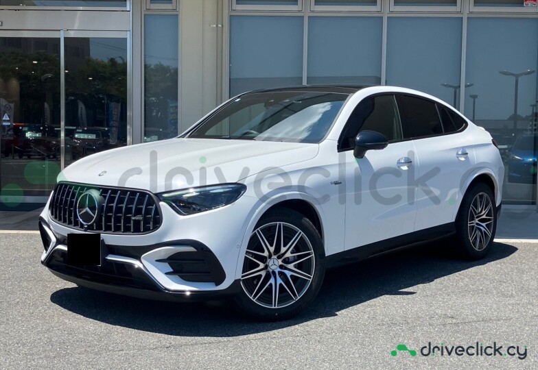 Mercedes GLC Coupe White
