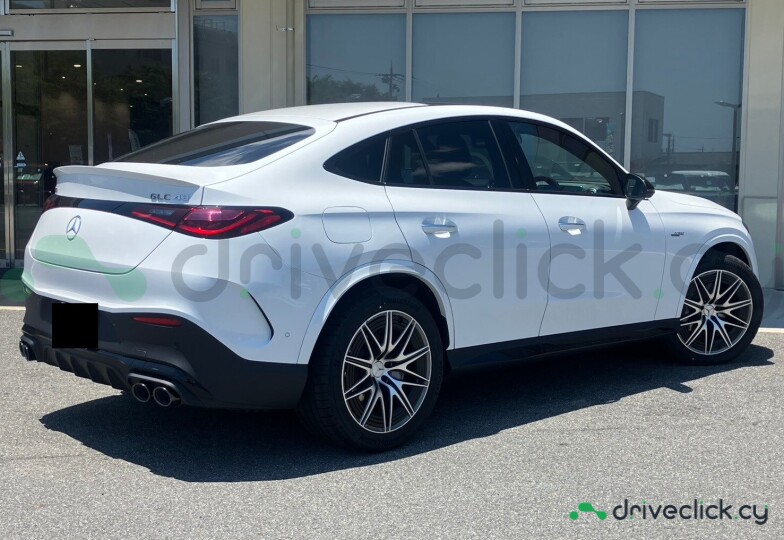 Mercedes GLC Coupe White