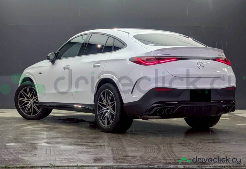 Mercedes GLC Coupe White