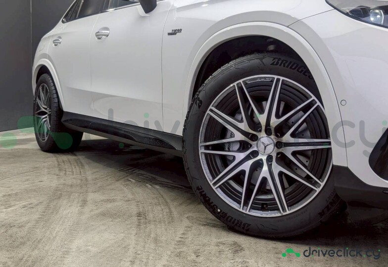 Mercedes GLC Coupe White