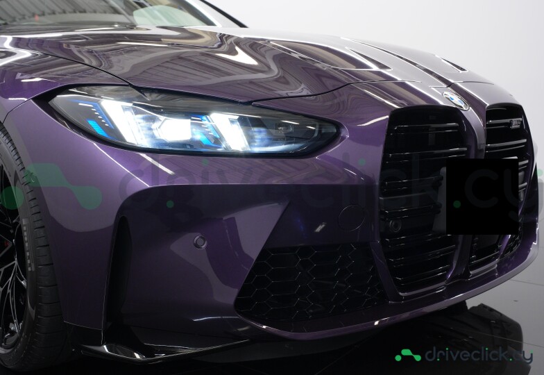 BMW M4 Purple