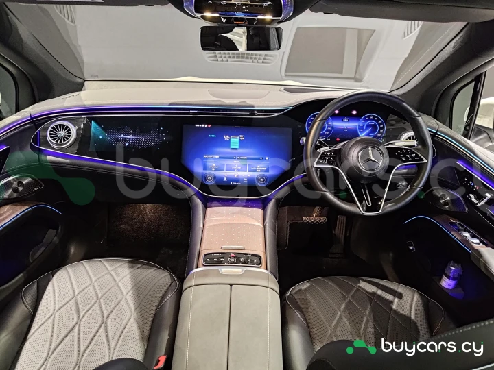 Mercedes EQS SUV White