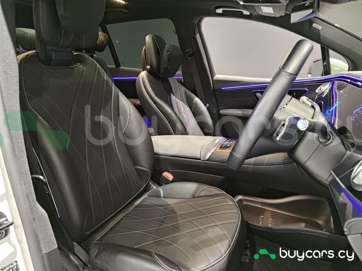 Mercedes EQS SUV White