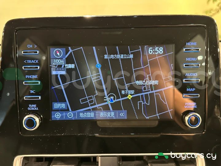 Toyota Aqua Синий