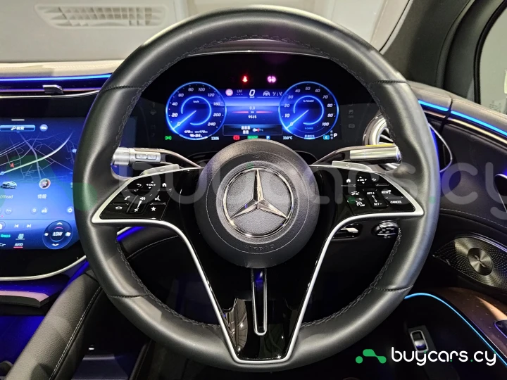 Mercedes EQS SUV White