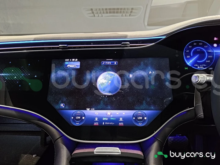 Mercedes EQS SUV White