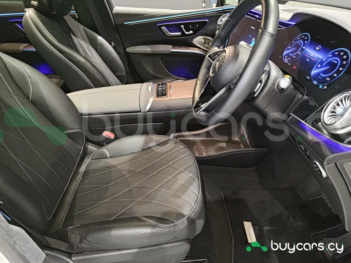 Mercedes EQS SUV White