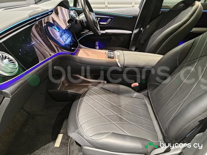 Mercedes EQS SUV White