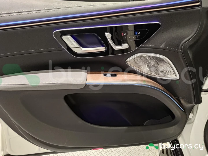 Mercedes EQS SUV White