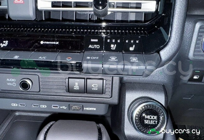 Toyota Land Cruiser 250 Белый