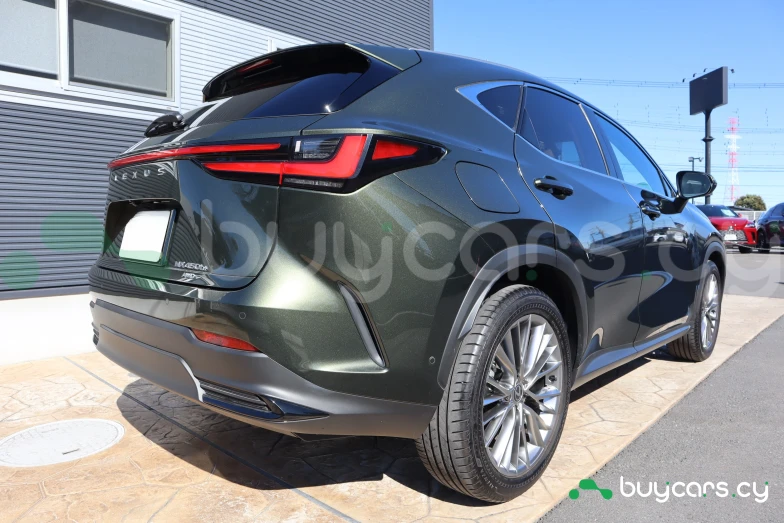 Lexus NX Зеленый