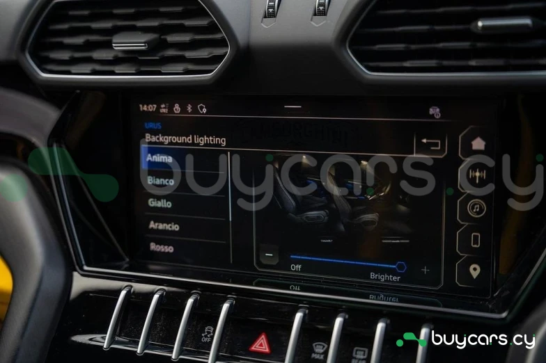 Lamborghini Urus Желтый