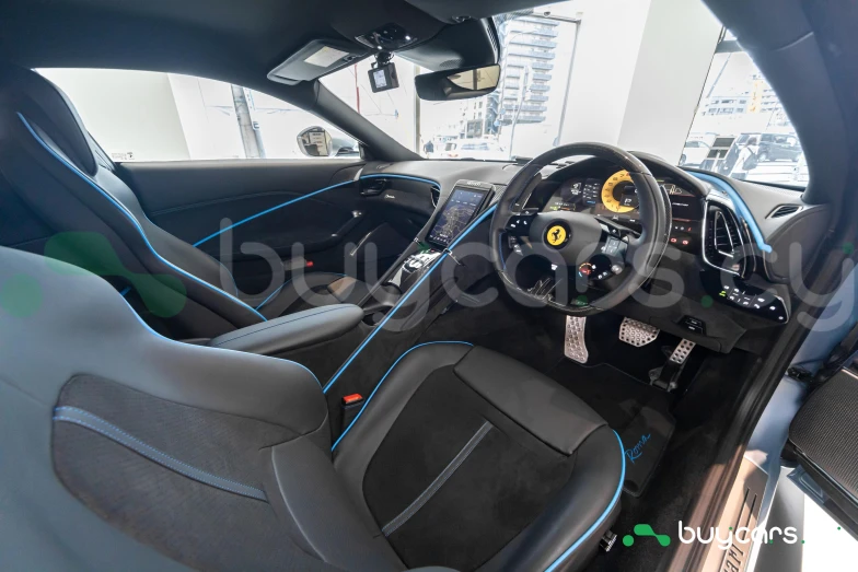 Ferrari Roma Blue