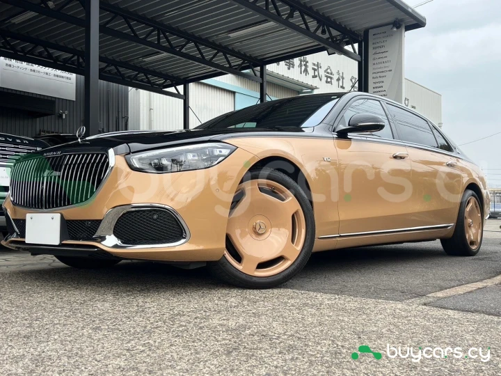 Mercedes S class Бежевый