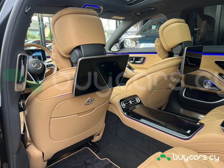 Mercedes S class Бежевый