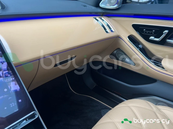 Mercedes S class Бежевый