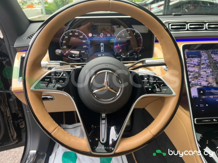 Mercedes S class Бежевый