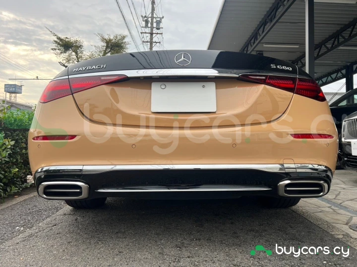 Mercedes S class Бежевый