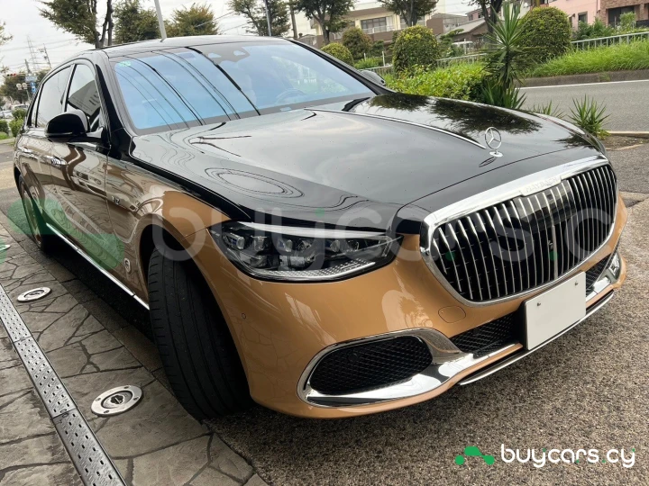 Mercedes S class Бежевый