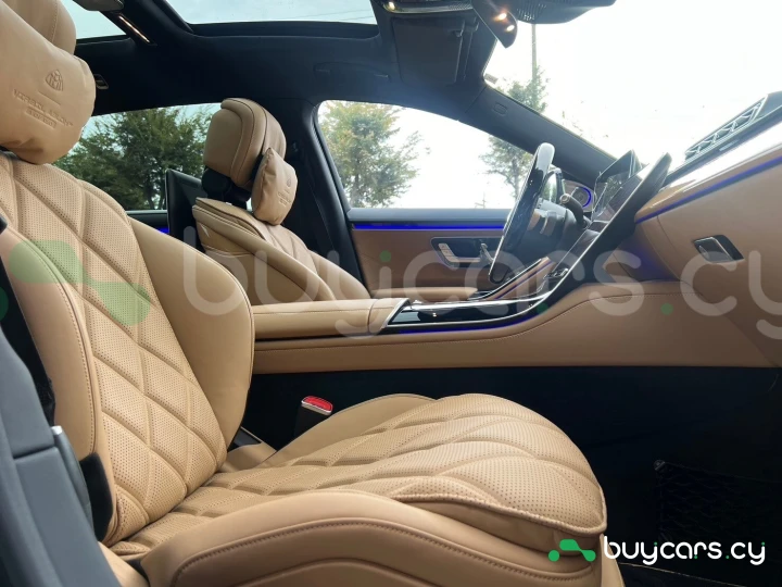 Mercedes S class Бежевый