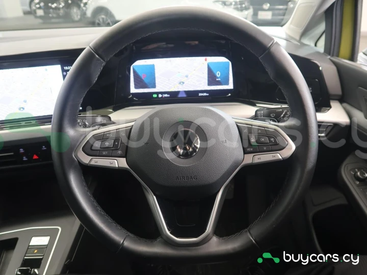 Volkswagen Golf Yellow