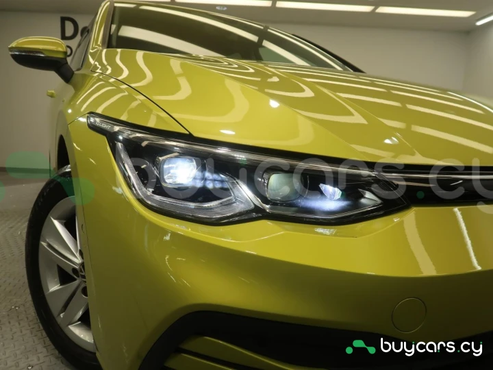 Volkswagen Golf Yellow