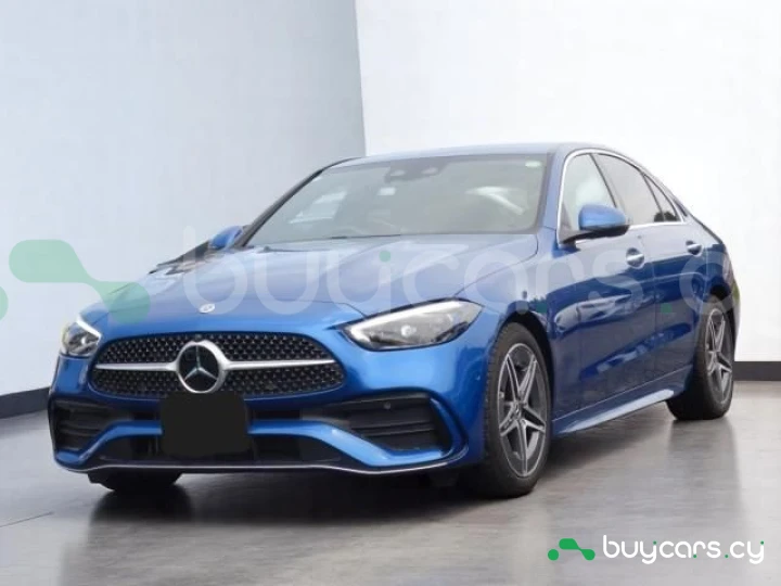 Mercedes C-class Синий