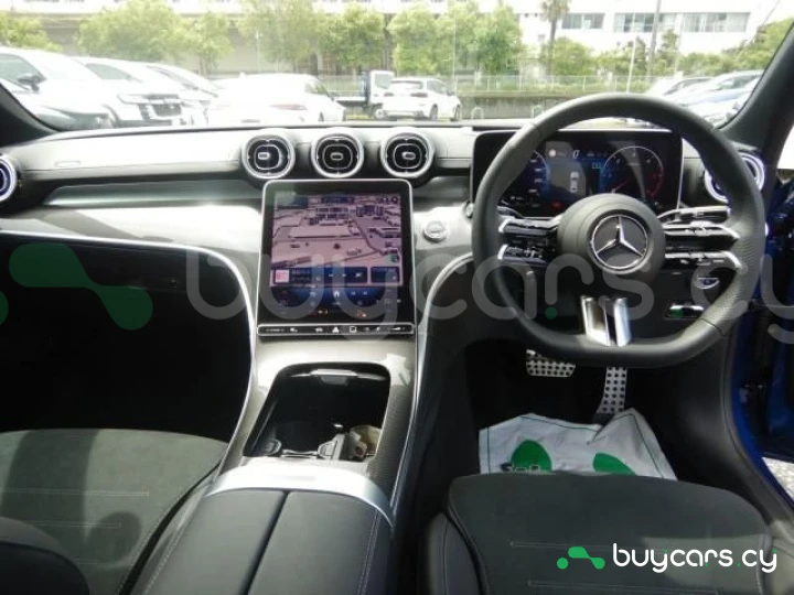 Mercedes C-class Синий