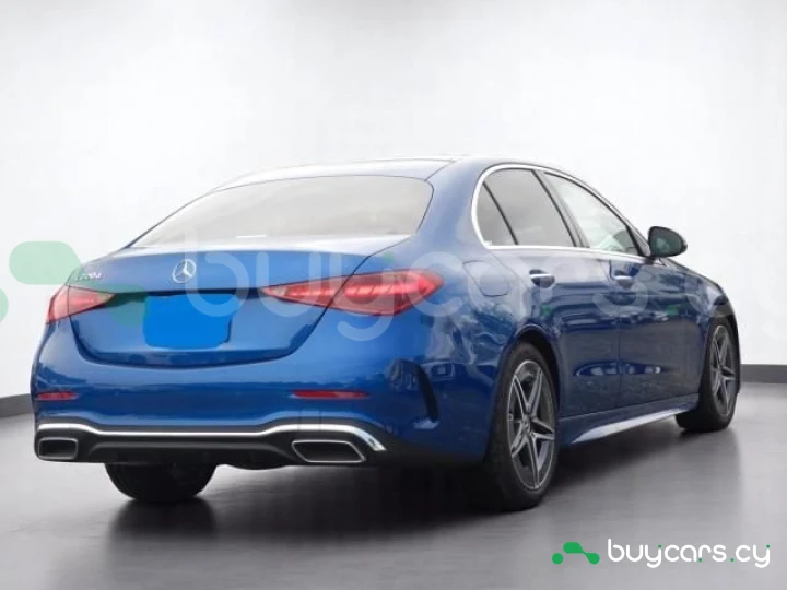Mercedes C-class Синий