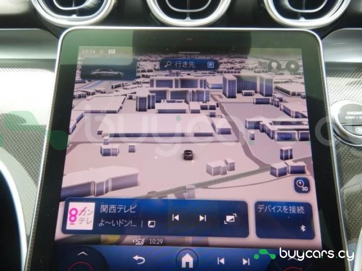 Mercedes C-class Синий