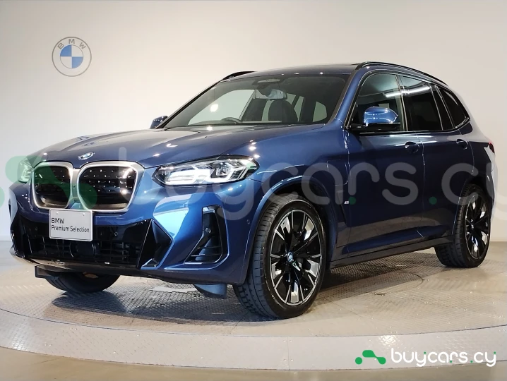BMW iX3 Синий
