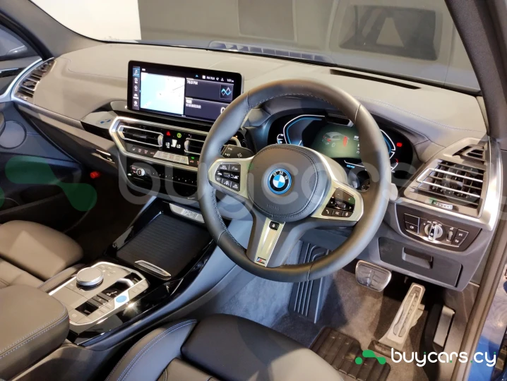 BMW iX3 Синий