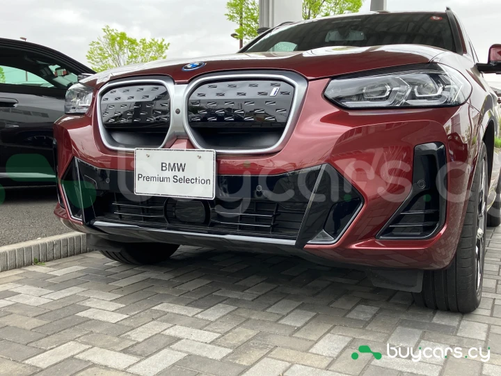 BMW iX3 Красный