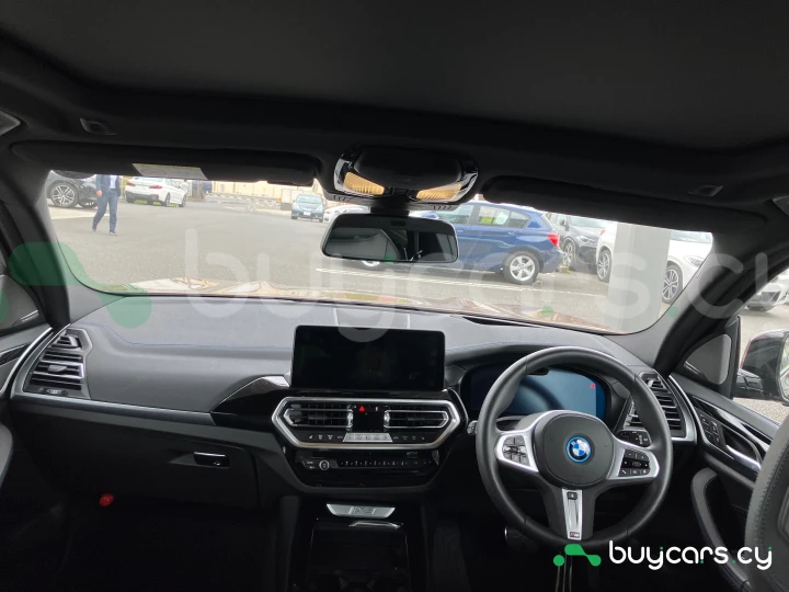 BMW iX3 Красный