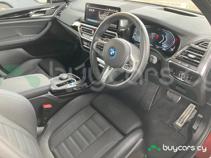 BMW iX3 Красный