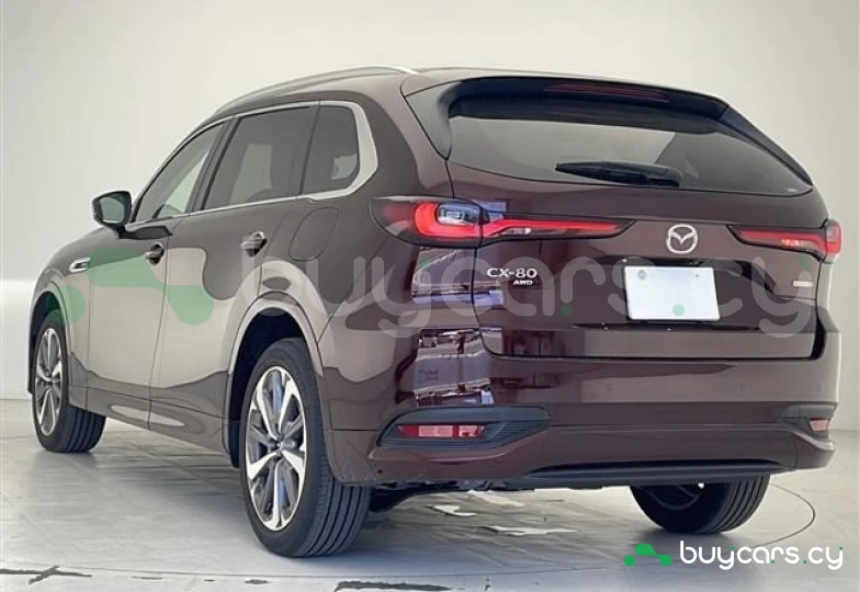 Mazda CX-80 Dark red